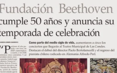 Fundación Beethoven cumple 50 años