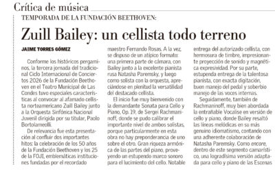 Zuill Bailey: Un cellista todo terreno