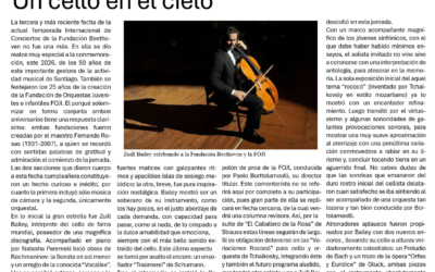 Un cello en el cielo